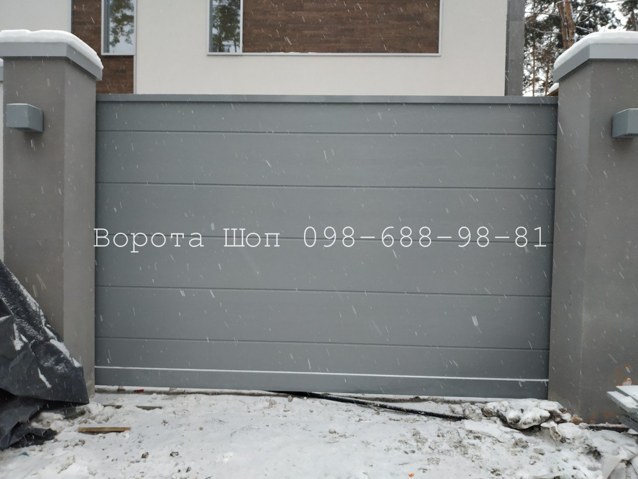 Відкатні ворота 9