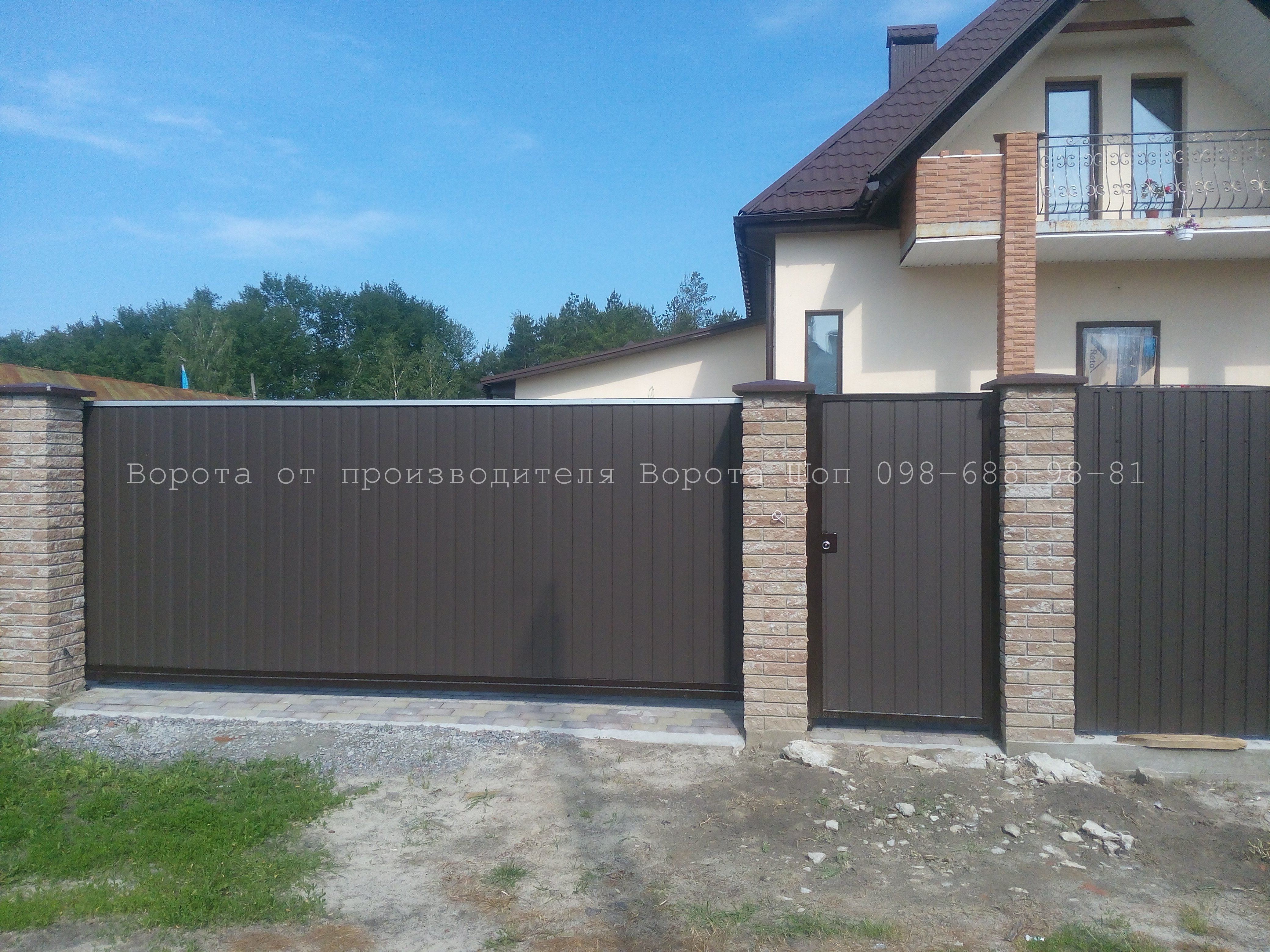 Відкатні ворота 4